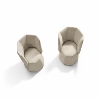 Design armchair luxury single seater modern armchair textile 1 seat furniture single seater Prianera