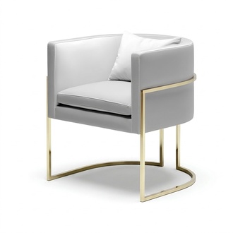 Design Armchair Metal Lounge 2x Set Set Chair Chairs Relax Group Club New