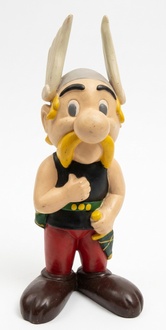 Design Asterix figure, statue, sculptures, decoration, new