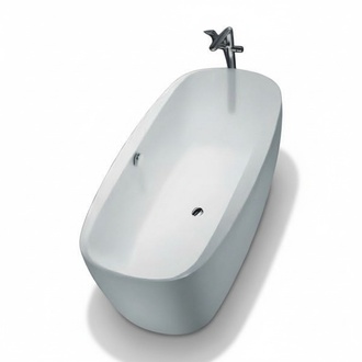 Design bathtub space-saving bathtub acrylic bathtub comfort bathtub 170x80 cm