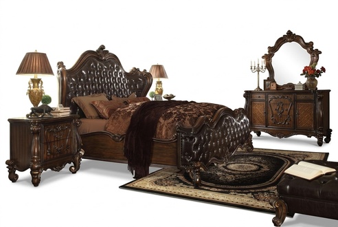 Design bedroom 5 piece bedroom complete set bed bedside table chest of drawers new