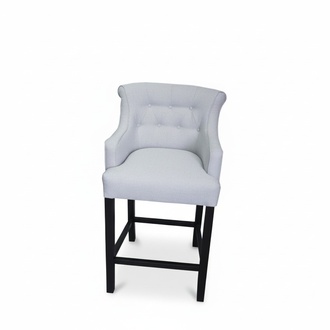 Design chairs Chesterfield chair textile upholstery hotel group 4xset new set