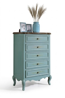 Design Dresser Cabinet Highboard American Style Living Room Chests Of Drawers New