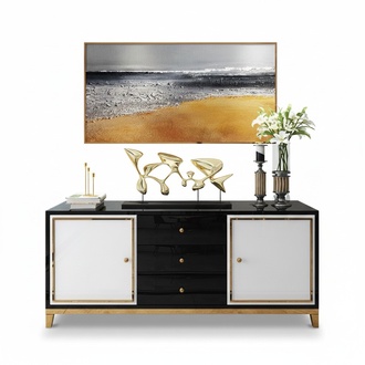 Design chest of drawers living room sideboard modern sideboard wood cabinet new