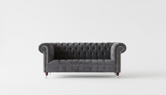 Design Chesterfield fabric couch sofa upholstery sofas New sofa 3 seater