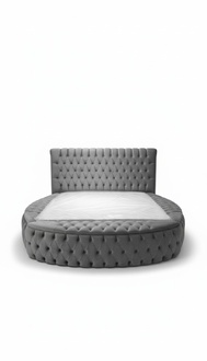Design Chesterfield Round Bed Round Beds Bedroom Double Hotel Beds New