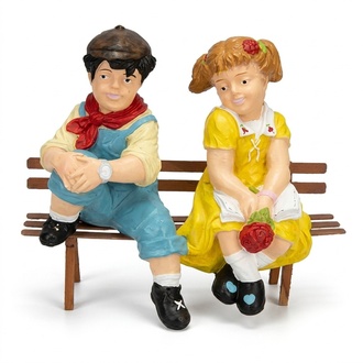 Design children figure statue sculpture figures sculptures decoration decorative garden
