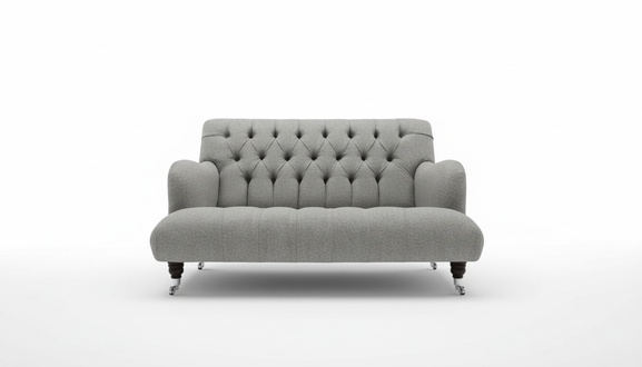 Design Classic Textile Sofa 2 Seater Couch Upholstery Luxury Sofas Chesterfield