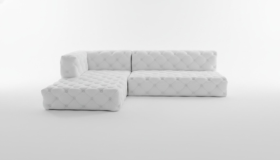 Design corner sofa couch leather upholstery sofa corner set crystal stones corner sofa new