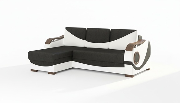 Design Corner Sofa Perto Bed Function Couch Upholstery Textile Sofas Couches Sleep Sofa