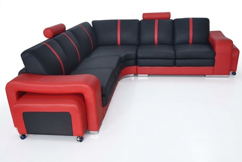 Design corner sofa with USB padded seat landscape set modern furniture sofas new