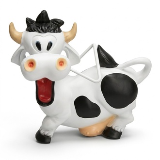 Design cow figure statue sculpture figures sculptures decoration decoration C44 New