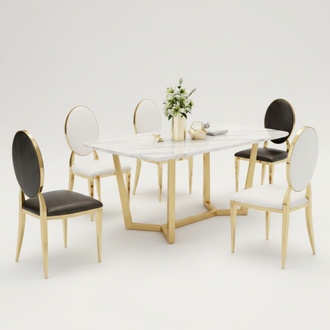 Design Dining Table Modern Marble Dining Room Living Room Kitchen Tables Table