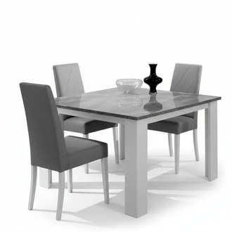Design Dining Table Square Modern Table Dining Room Wood Tables Made in Italy