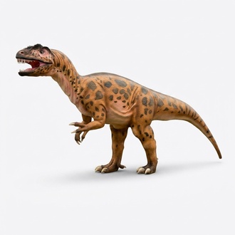 Massive dinosaur figure decorative sculpture statue 600cm length