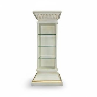 Design Display Cabinet Shelf Glass Bar Column Cabinet Showcases Shelves Cupboard Living Room
