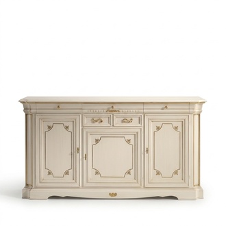 Design chest of drawers furniture sideboard classic living room wood cabinet luxury Italy