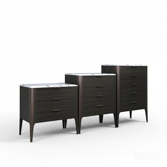 Design Dresser Side Lowboard Cabinet Shelf Luxury Living Room Abstract