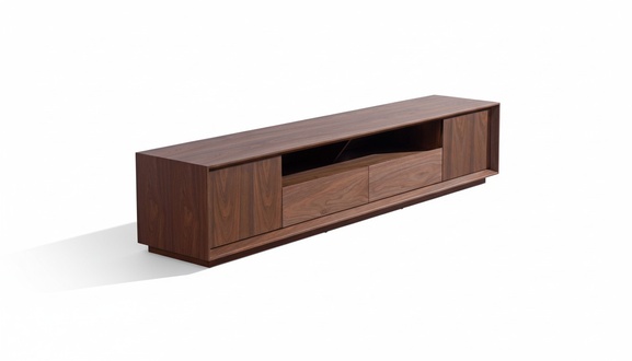 Design Dresser Side Cabinet Shelf Luxury Illuminated Living Room Lowboard