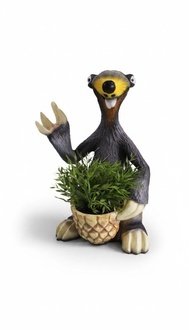 Design Figure Statue Sculpture Figurines Sculptures Decoration Flowers Vase Stand