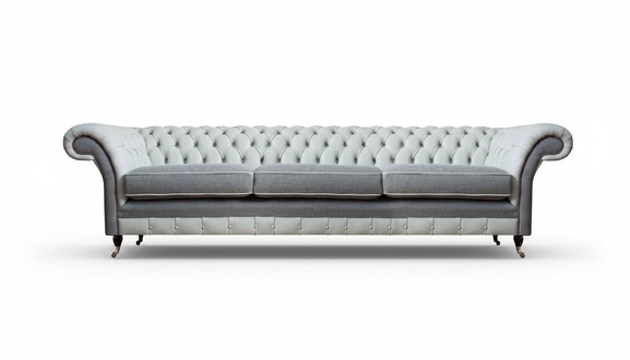Design furniture leather sofa three-seater couch upholstered furniture living room