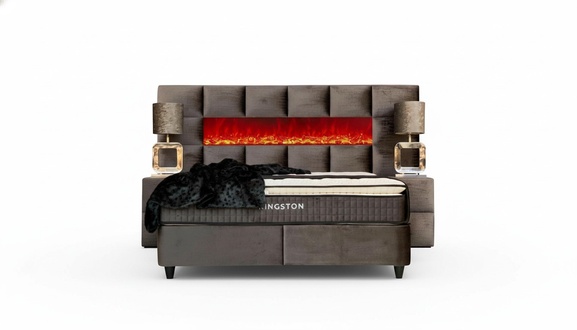 Design furniture modern bed 2x bedside table 3 piece bedroom set luxury beds new