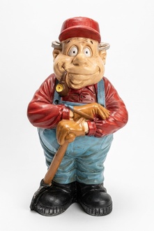 Design Gardener Figurine Garden Statue Sculpture Figures Sculptures Decoration New 3