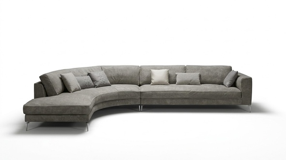 Design L Shape Leather Grey Luxury Couches New Corner Sofa Couch Sofas Living Area