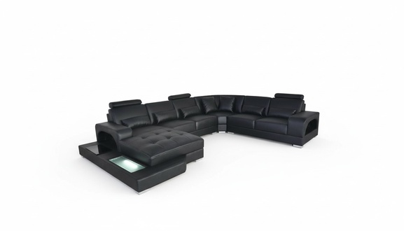 Design Leather Upholstery Seat Corner Room Sofa Corner Sofas Landscape Designer Living