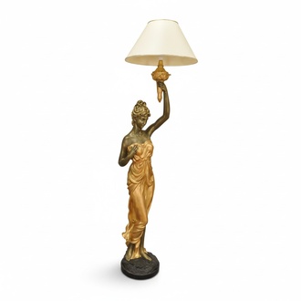 Design Lights Lamp Girl Floor Lamps Lampshade Decorative Lamp Lighting 6900