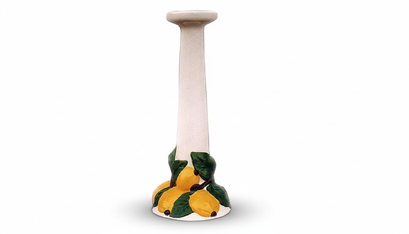 Coloumn with lemons design style floor lamp stand, model - 6328 New