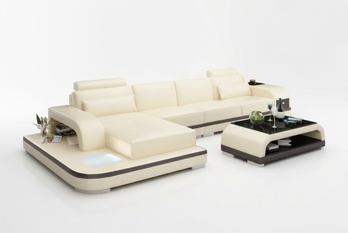 Design Living Area Corner Sofa Upholstery Corner Sofa Leather Sofa Luxury Seating Set