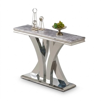 Design luxury console table stainless steel design sideboard