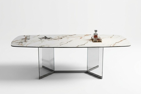 Design marble table living tables dining room stainless steel table modern dining table