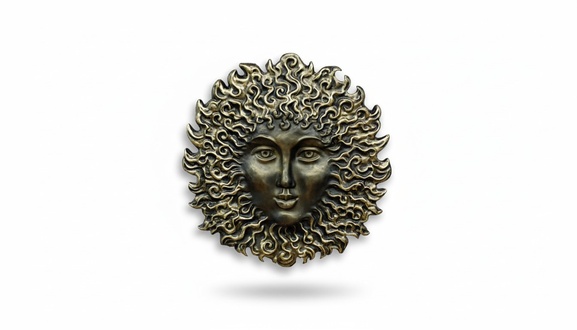 Design Medusa Wall Relief Picture Rosette Statue Sculpture Figurines 2660