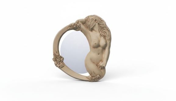 Design naked sexy woman figure style table lamp made of acrylic, model - 6634