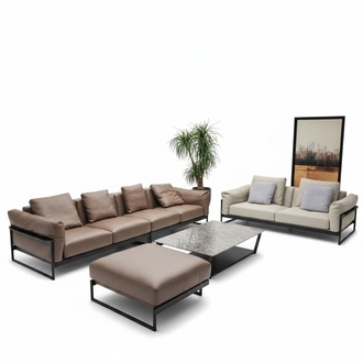 Design Modern 4 Seater Upholstered Sofa 4 Seats Furniture Large Sofas New Sofas Couch