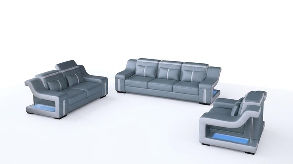 Design modern sofa set sofa set living room set 3+2+1 + coffee table