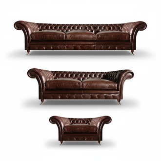 Design Modern Couch Set 3-piece Sofa Furniture Living Room