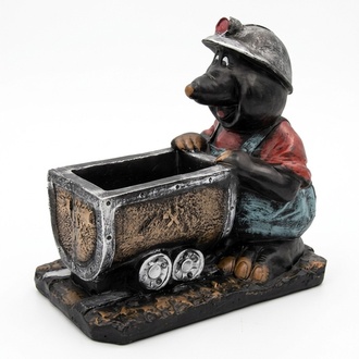Design Mole Figure Garden Statue Sculpture Figures Sculptures Decoration New