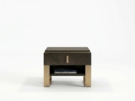 Design Bedside Table Console Metal Gloss Tables Consoles Sleeping Room Side Table