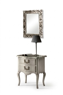 Design Bedside Table Console Side Tables Bedroom Wood Luxury New