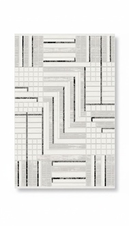 Design Orientte Rugs Abstract Carpet Black Living Room 160x230cm