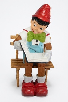 Design Pinocchio figure statue sculpture figures sculptures decoration decoration New 1