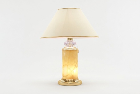 Design table lamp made of stucco/acrylic material, XXL 65cm high, model - 6902