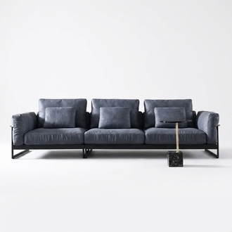 Design Sofa 3 Seater Living Room Couch Couches Upholstery Sofas XXL Three Seater New