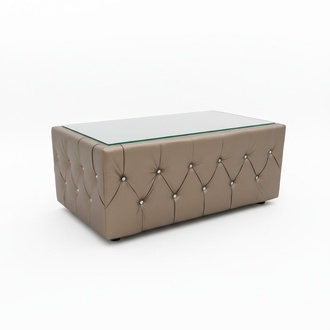 Design sofa coffee table table tables glass table Chesterfield Swarovski Gold glass