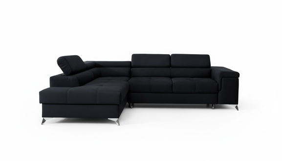 Design sofa couch corner sofa textile upholstery set living area corner set new