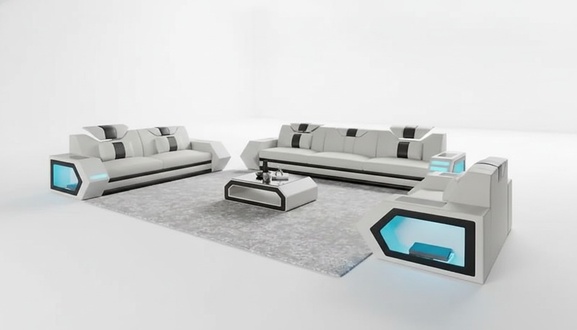 Design sofa set 321 seater set sofa couches couch modern luxury new upholstery