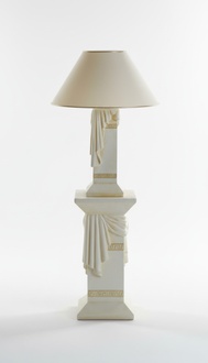 Design table lamp in antique greek column figure statue style decorative model - 6890
